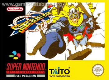 Cover Sonic Blast Man for Super Nintendo
